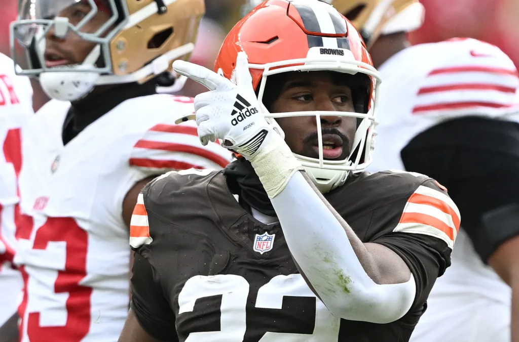 cleveland browns vs 49ers match player stats